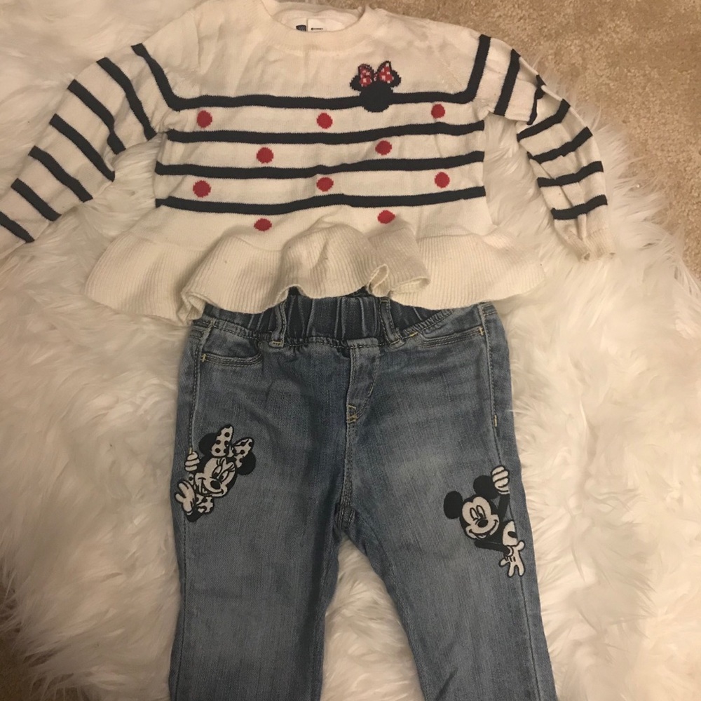 Toddler Minnie Mouse outfit